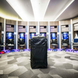 OGIO bag in La Clippers Locker Room